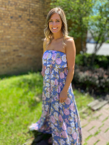 The Ricky Floral Maxi Dress