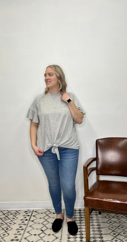 The Ambrose Knot Curvy Tee